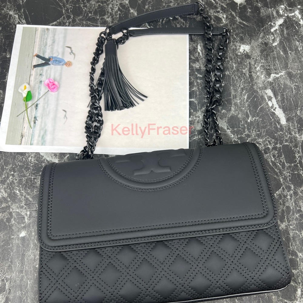NWOT Tory Burch FLEMING MATTE CONVERTIBLE SHOULDER BAG